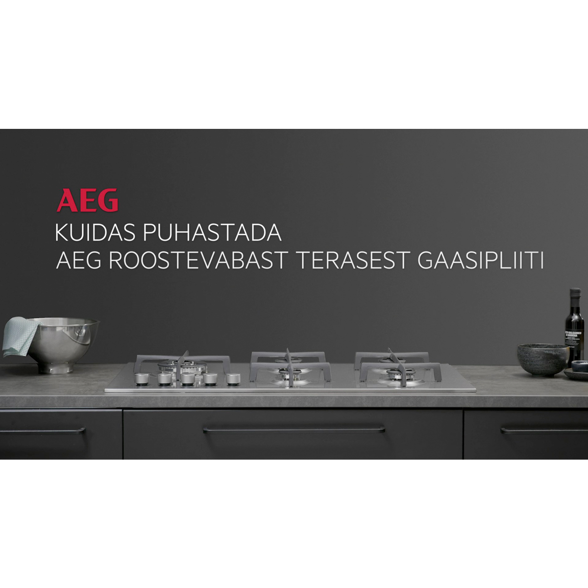 AEG - Gaasipliit - CKB56490BM