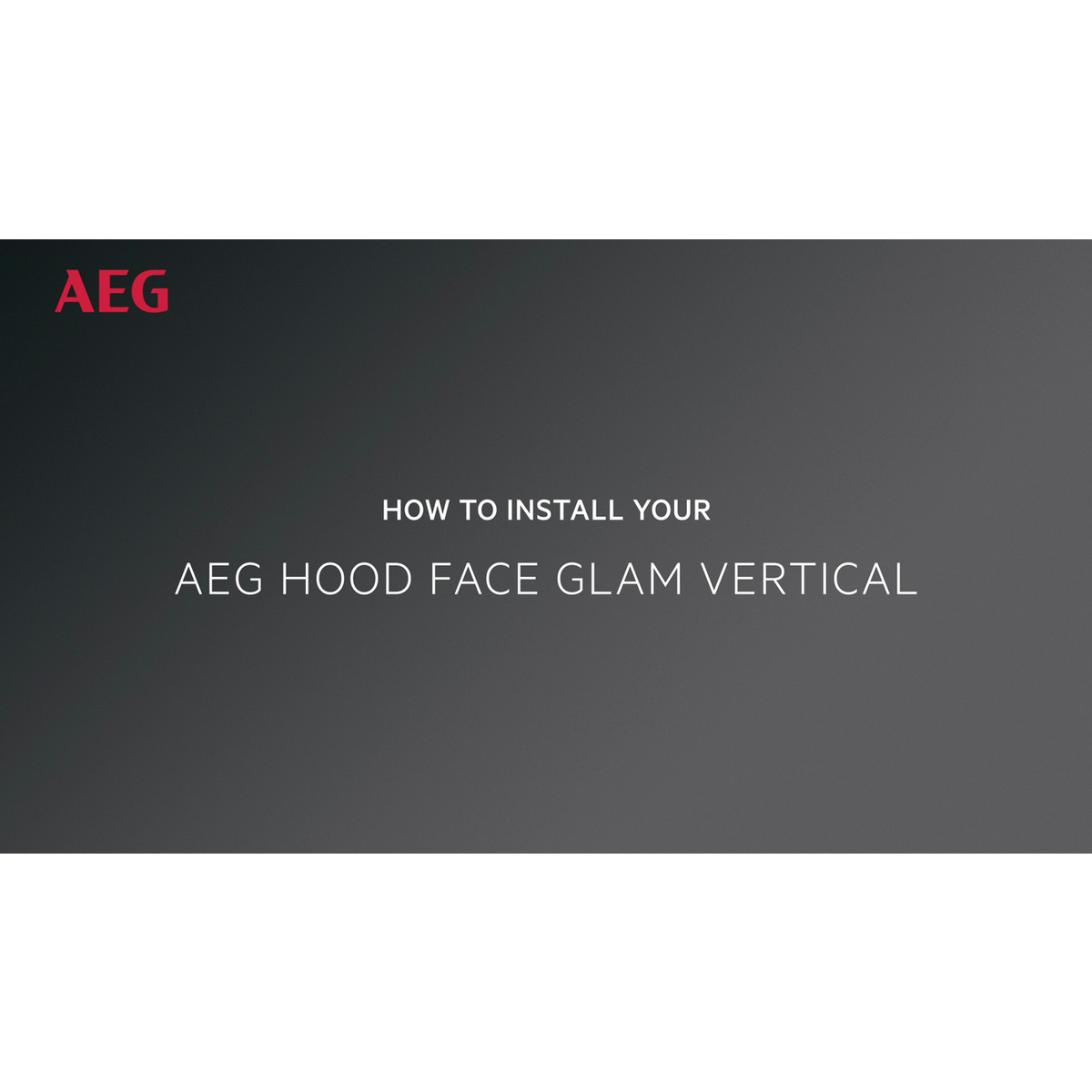 AEG - 90 cm õhupuhasti - DVE5971HG
