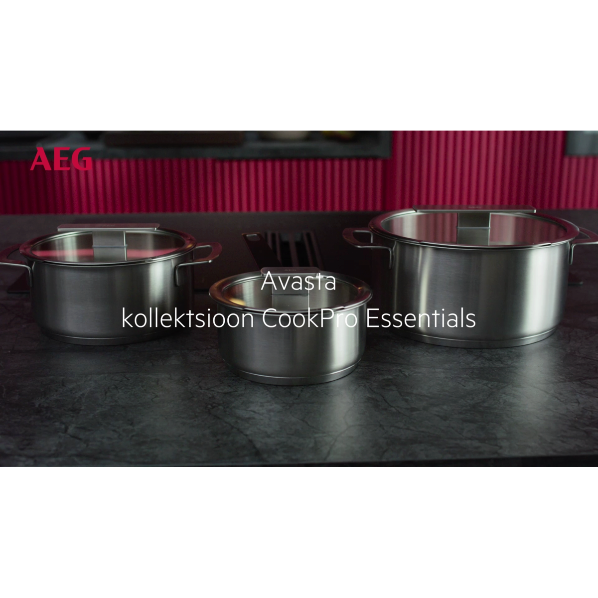 AEG - Non-stick frying pan set (26+30 Ø) - A9HOPS