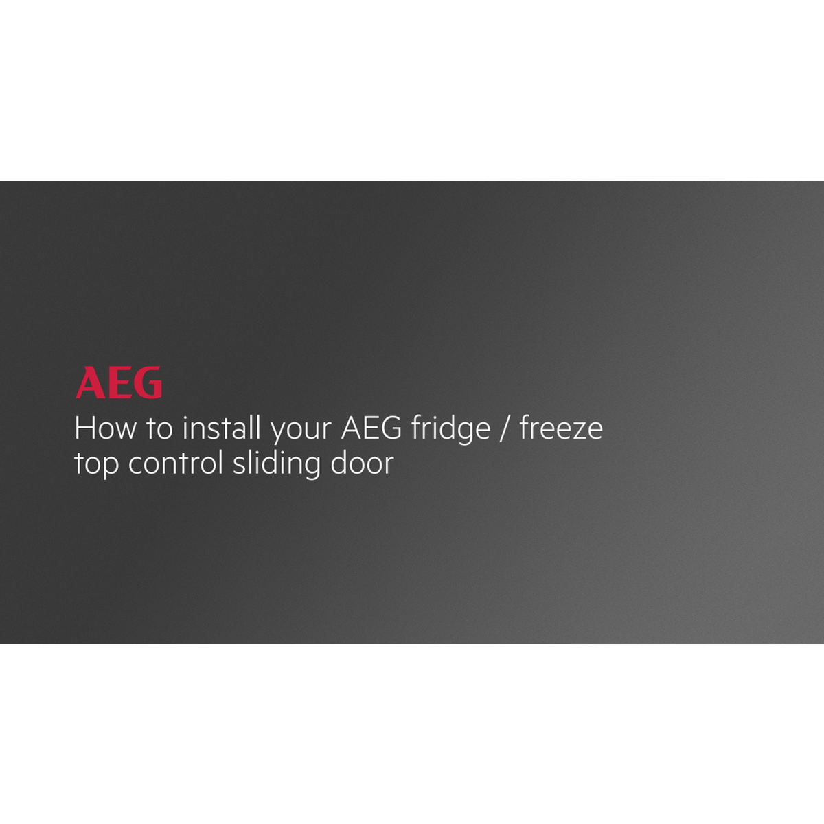 AEG - Integreeritav külmik-sügavkülmik - TC6MS18FDS