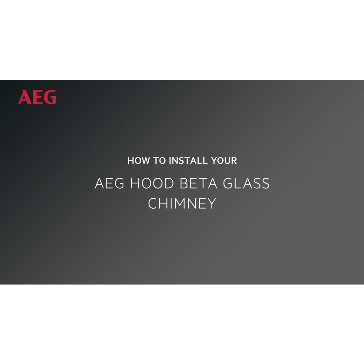 AEG - 60cm õhupuhasti - DBE5660HB