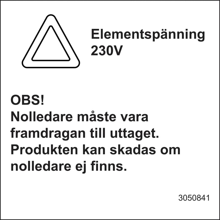 Ettevaatust! Pliidi pistik peab olema täielikult pistikupessa sisestatud!
Pärast paigaldamist kontrollige, kas kõik keedualad toimivad korralikult!