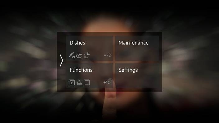Displaying different functions on cooking appliances.